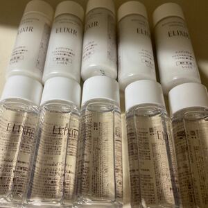  Shiseido Elixir lift moist lotion 5ps.@& emulsion 5ps.@18ml moist type 