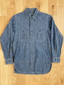 BUTCHER PRODUCTS atlast USN シャンブレー　14 1/2 アットラスト