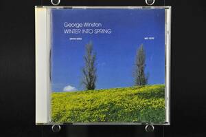 ☆☆ ジョージ・ウィンストン『ウィンター・イントゥ・スプリング』/ GEORGE WINSTON 1986年 D32Y5003 国内盤 税表記無し CD アルバム ☆☆