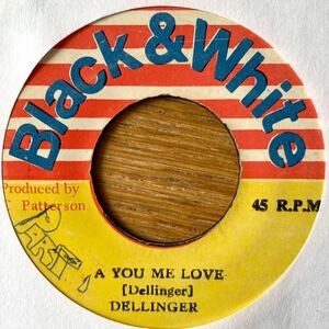 7'' Dellinger/A You Me Love King Tubby/Psalms Of Love DJ dub roots reggae rocksteady dillinger big youth u i roy clint eastwood