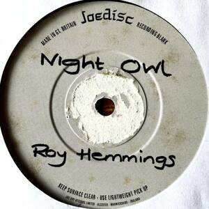 7'' Roy Hemmings/Night Owl Joe Boy ノーザンソウル モッズ northern soul mods free modern mellow rare groove goldmine kent 60s 60's