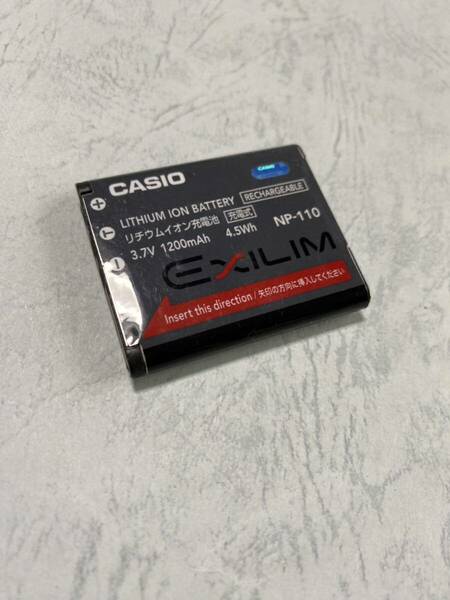 送料無料■中古■カシオ純正品■NP-110■バッテリー/電池パック■CASIO