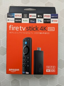 未開封　Amazon Stick Fire TV 4K Max　アマゾン　テレビ　現状品