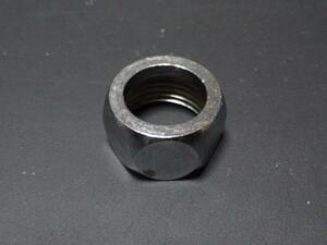 【25】メーカー不明　水道／水栓／配管／部品　パイプ／アングル　ナット　呼び径 13mm　G1/2　ネジ内径約21mm　口内径約16.5mm