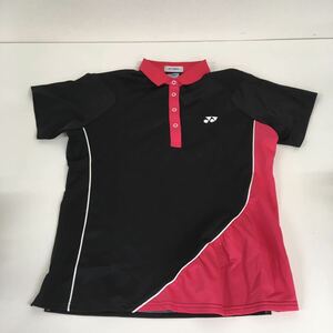 送料無料★YONEX VERYCOOL ヨネックス★半袖Tシャツ　ポロシャツ　テニスウェア★レディースOサイズ★ブラック#60402smm