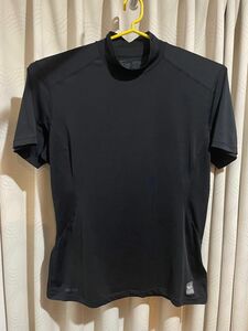 NIKE ナイキ PRO COMBAT アンダーシャツ Tシャツ ゴルフウェア 半袖Tシャツ ハイネック GOLF 黒 ブラック