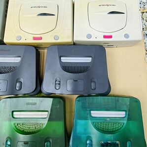 【11点セット】【まとめ】Nintendo 任天堂 ニンテンドー 64 本体 NUS-001 ゲーム機 セガサターン HST-3220 HST-3200 日本製の画像5