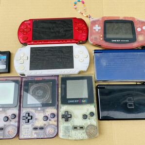 【8点セット】Nintendo GAMEBOY SONY PSP DS 3DS ADVANCE ゲームボーイアドバンス ゲーム機 まとめの画像1