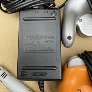 【1円スタート】【セット商品】Nintendo 任天堂 GAMECUBE ゲームキューブ オレンジ コントローラー3個 アダプター DOL-001(JPN) 日本製の画像7