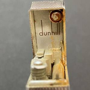 dunhill ダンヒル ライター ガスライター 喫煙具 喫煙グッズ シルバー系 コレクション ローラー式 着火未確認 の画像8