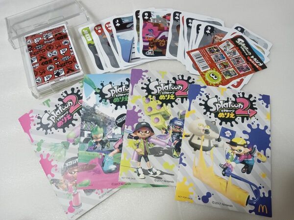 スプラトゥーン　ハッピーセット　トランプ