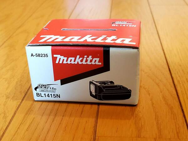 makita（マキタ）　リチウムイオン　バッテリー（14.4V/1.5Ah）　BL1415N　A-58235