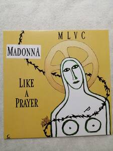 【新品同様】Madonna Like A Prayer 12” Maxi 独オリジナル マドンナ　ライク・ア・プレイヤー