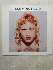 【新品同様】Madonna Rain / Fever 12” Maxi 独オリジナル マドンナ　レイン　/　フィーヴァー