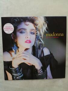 【新品同様ＬＰ】Madonna First Album 独オリジナル　マドンナ　ファーストアルバム ステッカー貼り インナースリーヴ付き