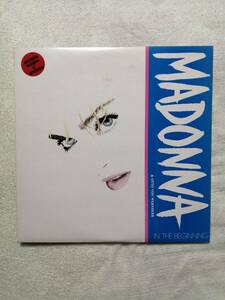 【インタビュー・レコード 付き12”】Madonna In The Beginning 英オリジナル　マドンナ　初期音源