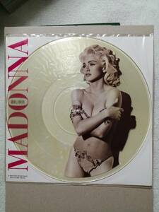 【ピクチャー12”】Madonna Holiday UKオリジナル 91年版 マドンナ　ホリデイ