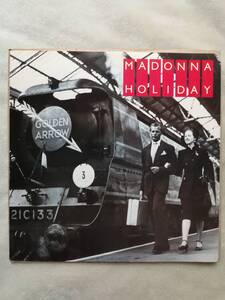 【入手困難12&#34;】Madonna Holiday Train cover UKオリジナル初版　マドンナ　ホリデイ