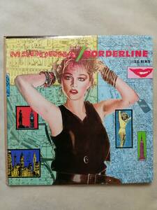 【入手困難12"】Madonna Borderline UKオリジナル　マドンナ　ボーダーライン