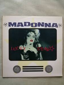 【入手困難12"】Madonna Lucky Star TV cover UKオリジナル　マドンナ　ラッキー・スター　ＴＶジャケット