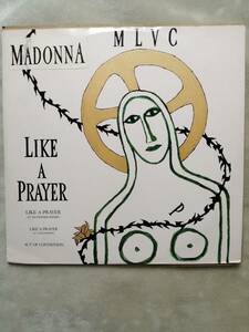 【入手困難12"】Madonna Like A Prayer UKオリジナル　マドンナ　ライク・ア・プレイヤー