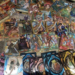 ONE PIECE カードダス500枚以上 キラ大量まとめセット ワンピース カードゲーム ベリーマッチ他 SRレア各種 詰め合わせB トレカの画像2