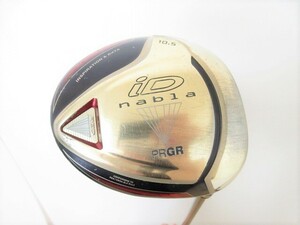 プロギア◆◆ iD nabla RED ドライバ― 10.5度 オリジナルカーボン M-40(SR) ◆◆JP 日本仕様 PRGR ナブラ レッド 1W CI62