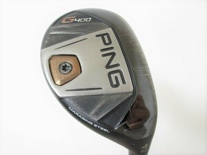 ピン◆◆ PING G400 ユーティリティ U4-22度 Zelos6 ◆◆ゼロス6 4U ゴルフクラブ CQ36