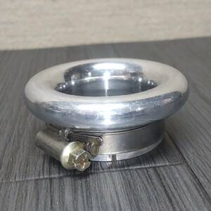 中古　カールファンネル　■アルミファンネル■　46ｍｍ　汎用　ショート　メーカー不明●武川　キタコ　キジマ　PE20 PE24