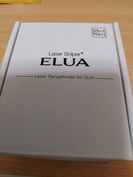 Shot Navi ゴルフレーザー距離計 0.2秒/1300yd計測 Laser Sniper ELUA(エルーア) 専用ケース付