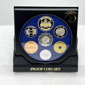 ◆【プルーフ貨幣セット】オールドコイン メダルシリーズ PROOF COIN SET Old Coin Medal Series 2001 平成13年 純銀メダル入り 造幣局の画像2