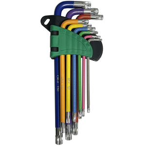 9pc Rainbow color ... cease torx wrench set T147