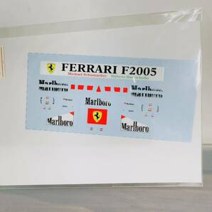 23 ミュージアムコレクション 1/43 フェラーリ F2005 マルボロ デカール (マテル対応)の画像2