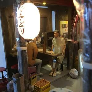 昭和レトロシリーズ ★ジオラマ工房 信（SHIN）★箱中 ジオラマ 新宿「思い出横丁」 の画像2