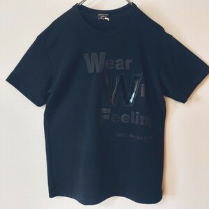 4-56【大人カッコいい】美品 COMME des GARCONS HOMME PLUS 美品コムデギャルソンオムプリュス　Tシャツ　サイズL 黒