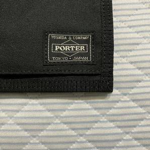 新品未使用 PORTER ポーター 二つ折り財布 カードケース コインケース 小銭入れ ブラック ウォレットの画像6