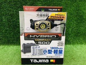 未開封品 TAJIMA タジマ 500lm LEDヘッドライト LE-C501D-SP