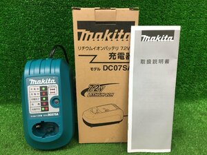未使用品 makita マキタ リチウムイオンバッテリ 7.2V用 充電器 DC07SA