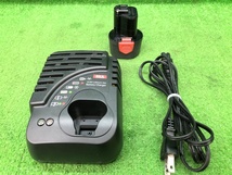 中古品 REX レッキス 10.8V 電動ツバ出し工具 RT20S ※バッテリー1個+充電器セット_画像9