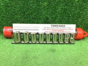 ③未使用品 Williams ウィリアムズ 差込角9.5mm 3/8 10mm～19mm ターボソケットセット TSMS3809