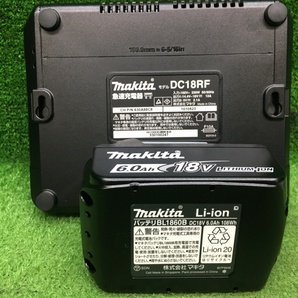 未使用品 makita マキタ 18V 6.0Ah 充電式ケーブルカッタ TC101DRG ※バッテリ1個＋充電器セットの画像9