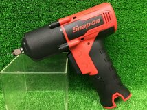 未使用品 Snap-on スナップオン 14.4V 3/8 コードレスインパクトレンチキット CT861J2 レッド 充電器+バッテリ2個付_画像2