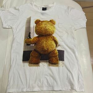 Ted Tシャツ 白 Mサイズ　ユーズド