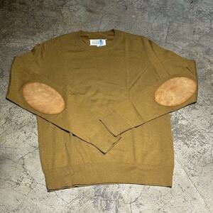 MaisonMargiela メゾンマルジェラ エルボーパッチニット 17AW SIZE.M S50HA0747 【表参道t】