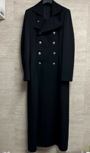 Yohji Yamamoto ヨウジヤマモト ロングコート SIZE2 【中目黒B04】【中古】【レディース】