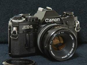 Canon AE-1 FD50mmF1.8S.C 標準レンズセット 【Working product ・動作確認済み】