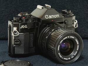 Canon A-1 NewFD35-70mmF3.5-4.5 標準ズームレンズ付きセット 【Working product ・動作確認済み】