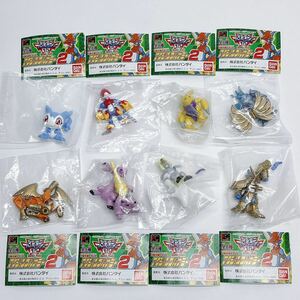 【K1】①バンダイ デジモンアドベンチャー02 アクションフルカラー2 全8種セット BANDAI