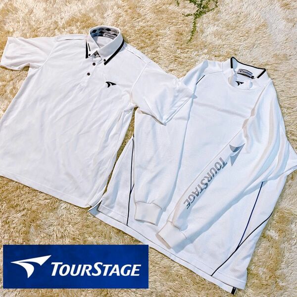 【半袖長袖2点セットLサイズ】ツアーステージ TOURSTAGE ゴルフ