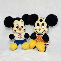  [240411-1T]【現状品】≪ぬいぐるみ≫ミッキー/ミニー/レトロ/当時物/ディズニー/Disney/Mickey/Minnie_画像1